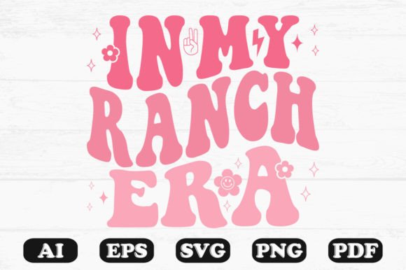 In My Ranch Era Retro Wavy Svg T-shir Review